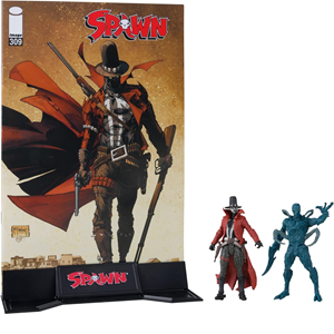 McFarlane 2-Pack Spawn Gunslinger & Auger + Comic