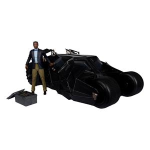 McFarlane DC Multiverse Lucius Fox & Tumbler