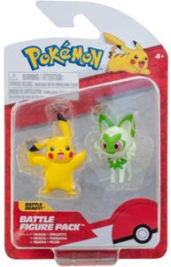 Pokémon Battle Figure Pikachu & Sprigatito