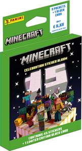 Minecraft 3 Sticker Eco Blister Pack