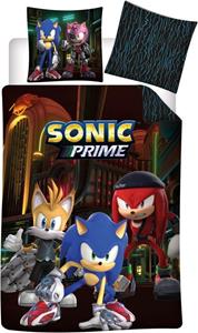 Sonic Prime - 1 Persoons Dekbedovertrek (140x200)