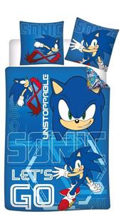 SEGA Sonic the Hedgehog - 1 Persoons Dekbedovertrek (140x200)