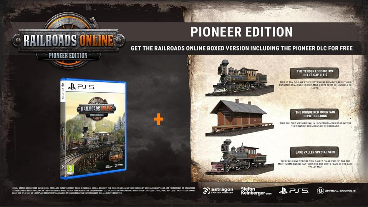 Astragon Railroads Online Pioneer Edition