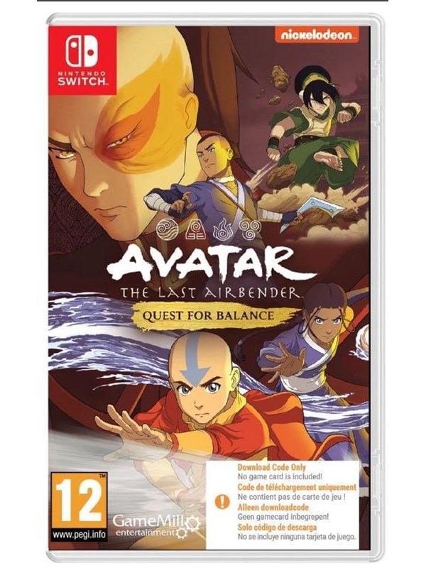 Mindscape Avatar The Last Airbender Quest for Balance (Code in a Box)