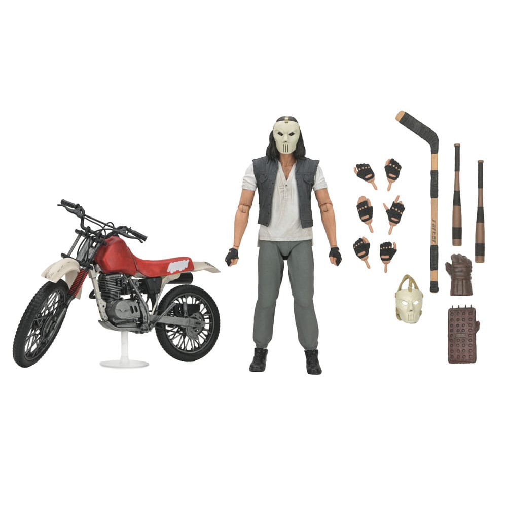 NECA TMNT Casey Jones with Dirt Bike