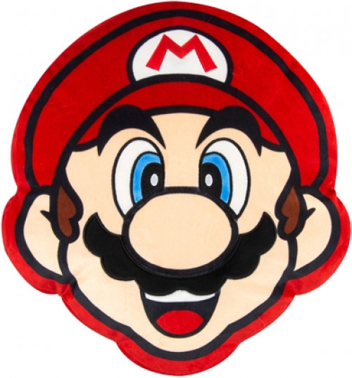 Tomy Super Mario Pluche - Mocchi Mocchi Large Mario Head
