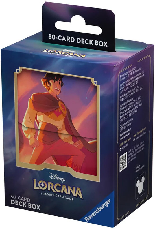 Ravensburger Disney Lorcana - Aladdin Deck Box
