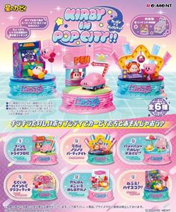 Re-Ment Kirby - Kirby in Pop City!! Display Complete Box (6 Figures)