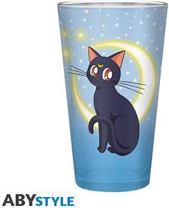 Abystyle Sailor Moon - Luna & Artemis Large Glass