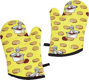 Funko Rick & Morty Oven Gloves - Szechuan Sauce