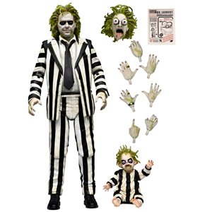 NECA Ultimate Striped Suit Beetlejuice
