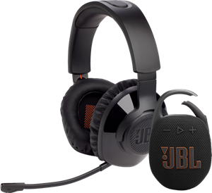 JBL Quantum 350 Wireless +  Clip 5 Zwart