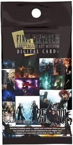 Square Enix Final Fantasy VII TCG 25th Anniversary Art Museum Digital Card Booster Pack