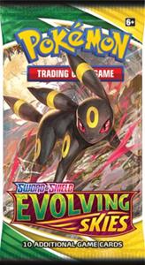 The Pokemon Company Pokemon TCG Sword & Shield Evolving Skies Booster Pack