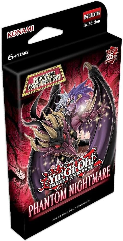 Konami Yu-Gi-Oh! TCG Phantom Nightmare Booster 3-Pack