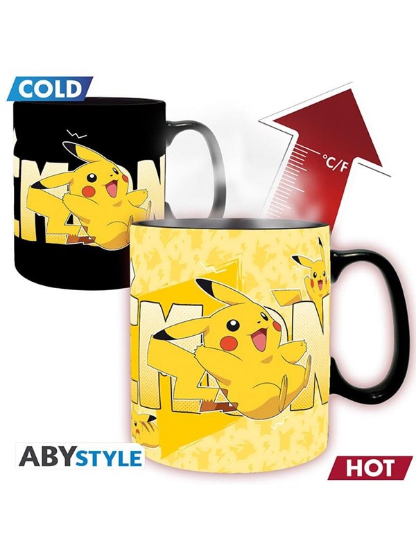 Abystyle Pokemon Heat Change Mug - Pikachu (460 ml)