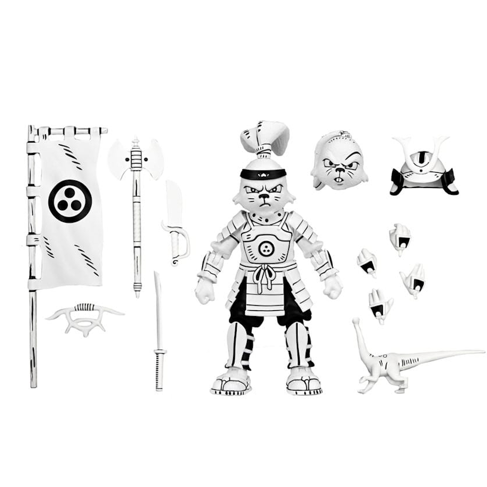 NECA Samurai Usagi Yojimbo Black & White