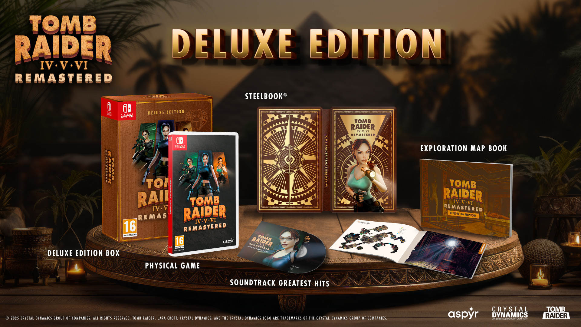 Mindscape Tomb Raider IV-VI Remastered Starring Lara Croft Deluxe Edition
