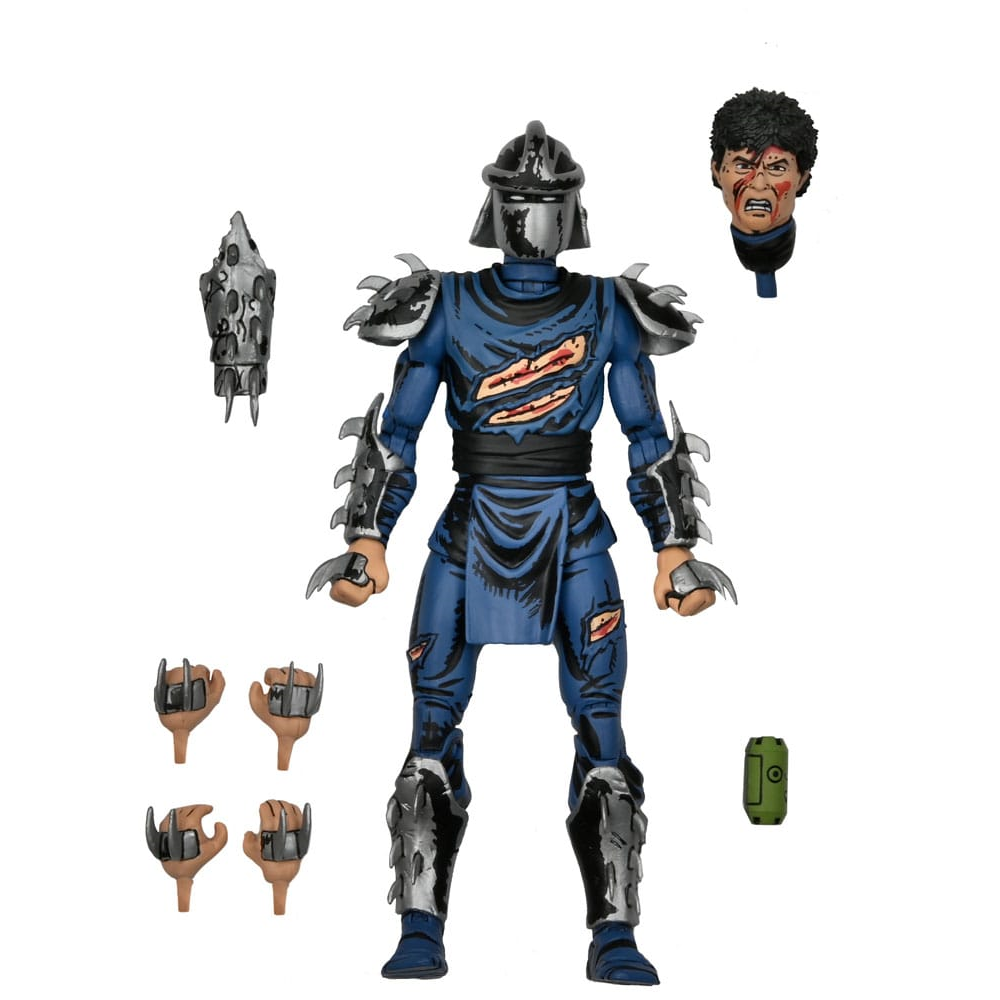 NECA TMNT The Shredder Battle Damaged
