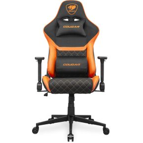 Cougar Gaming Armor One V2 F Universele gamestoel Gestoffeerde gevoerde zitting Zwart, Oranje