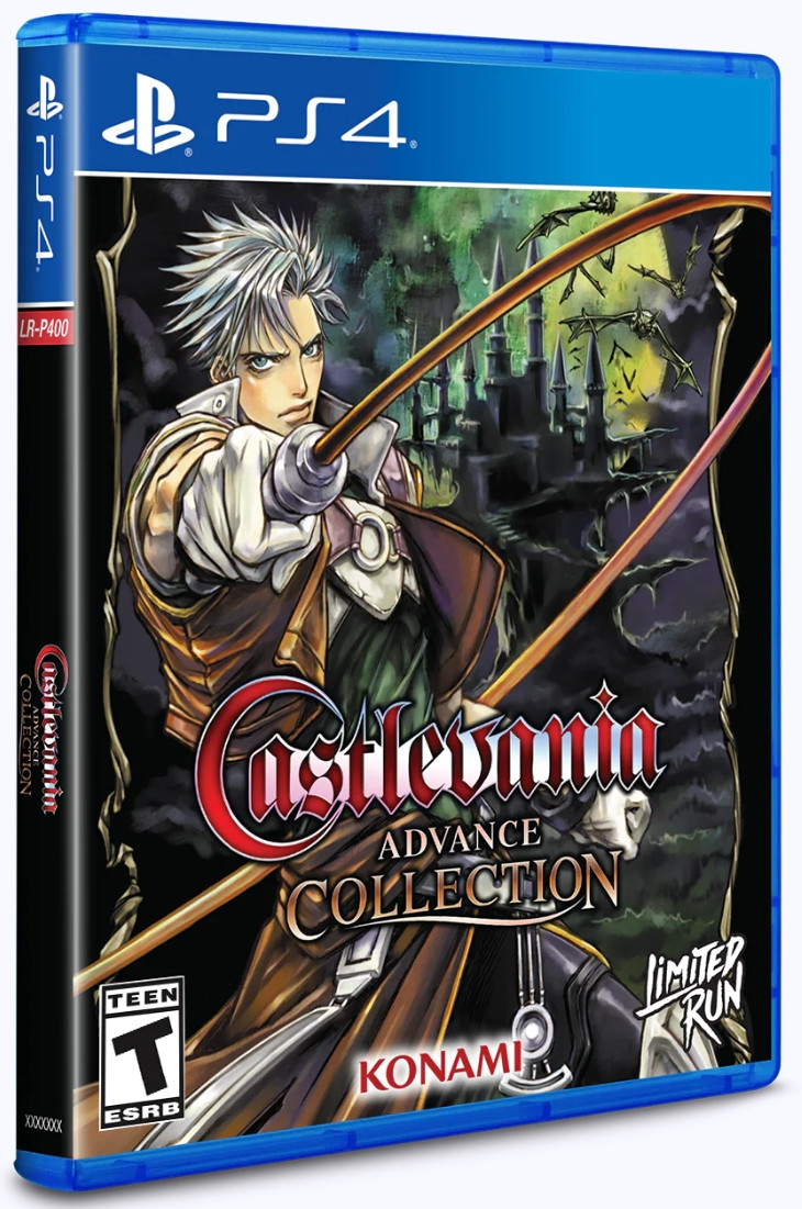 Limited Run Castlevania Advance Collection - Circle of the Moon Cover ( Games)