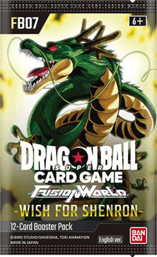 Bandai Dragon Ball Super TCG Fusion World: 07 Wish for Shenron Booster Pack