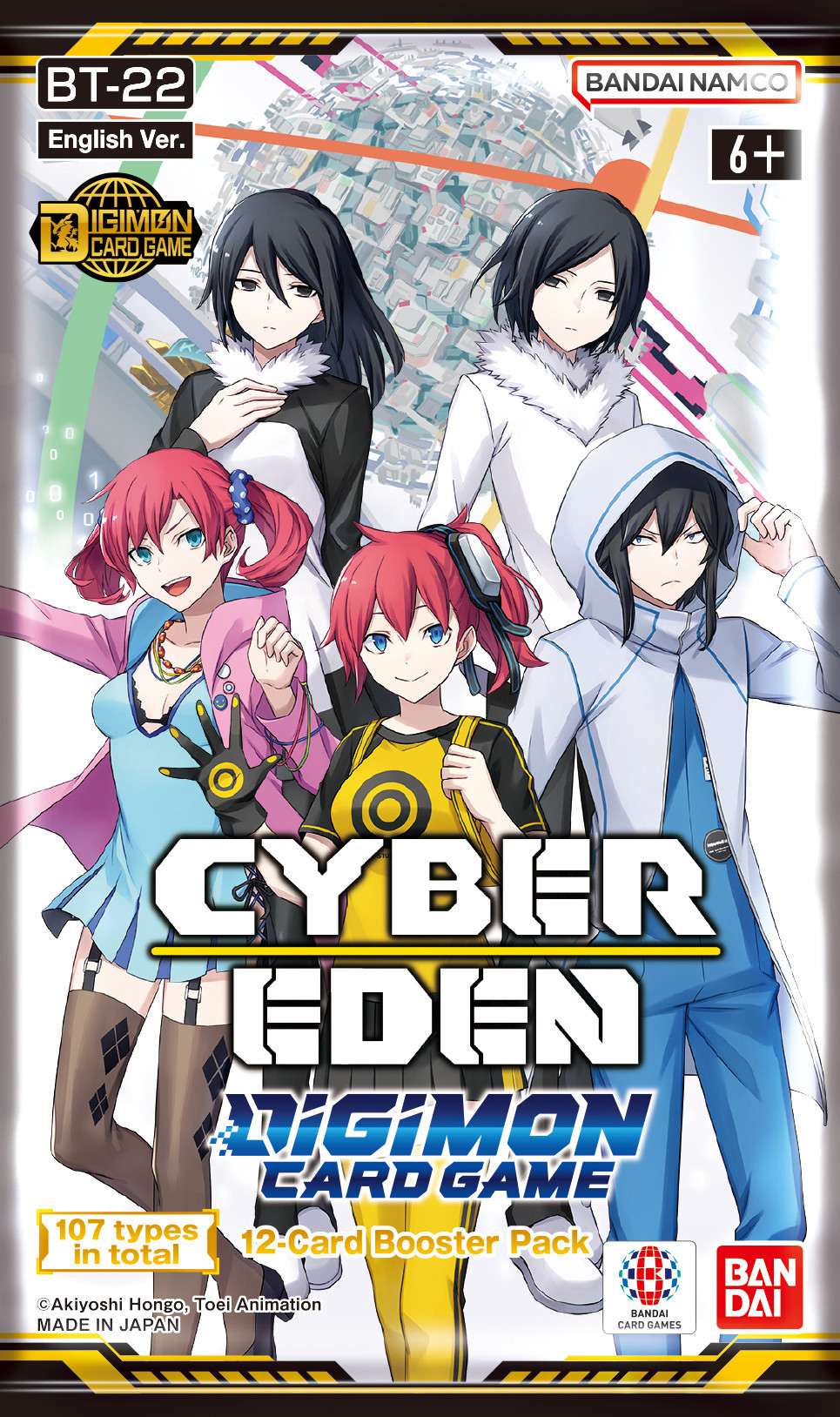 Bandai Digimon TCG BT-22: Cyber Eden Booster Pack