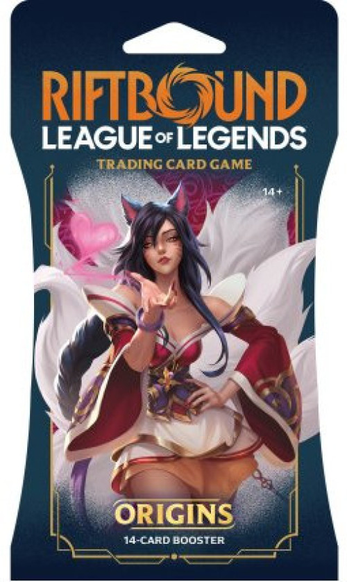 Riot Games Riftbound League of Legends TCG Sleeved Booster Pack - Origins