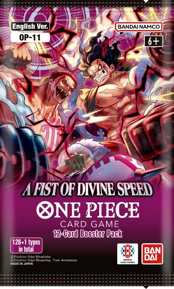 Bandai One Piece TCG - OP-11 A Fist of Divine Speed Booster Pack