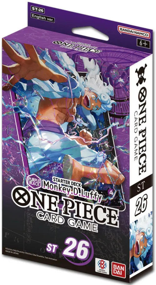 Bandai One Piece TCG - Starter Deck ST26 Purple/Black Monkey D. Luffy