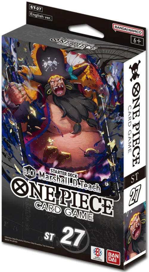 Bandai One Piece TCG - Starter Deck ST27 Black Marshall D. Teach