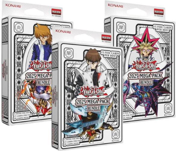 Konami Yu-Gi-Oh! TCG 2025 Mega-Pack Bundle