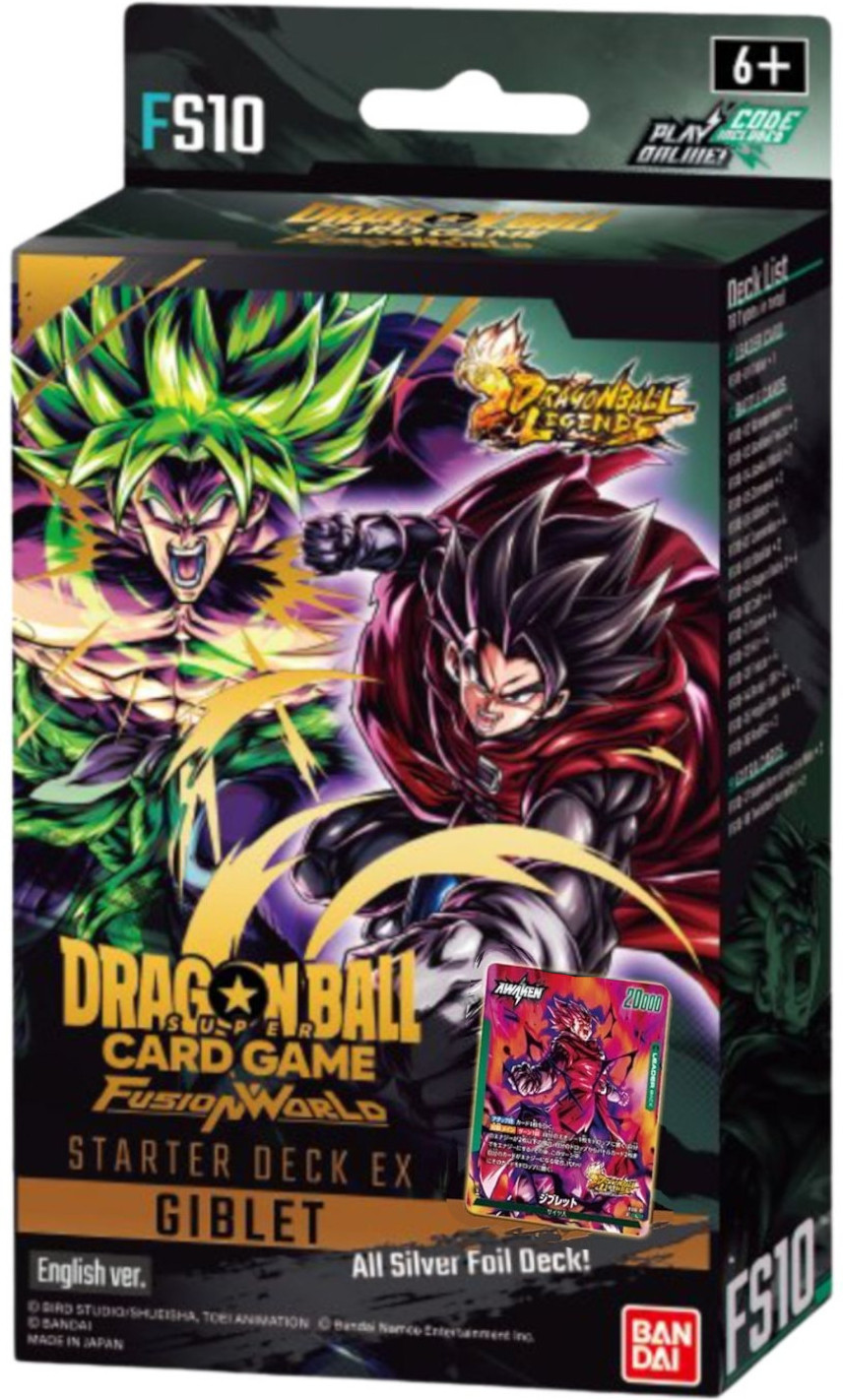 Bandai Dragon Ball Super TCG Fusion World: Starter Deck Giblet