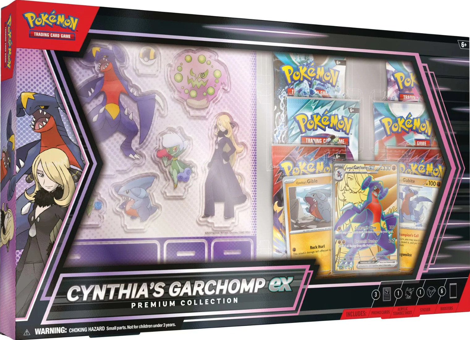 The Pokemon Company Pokemon TCG Cynthia's Garchomp EX Premium Collection Box