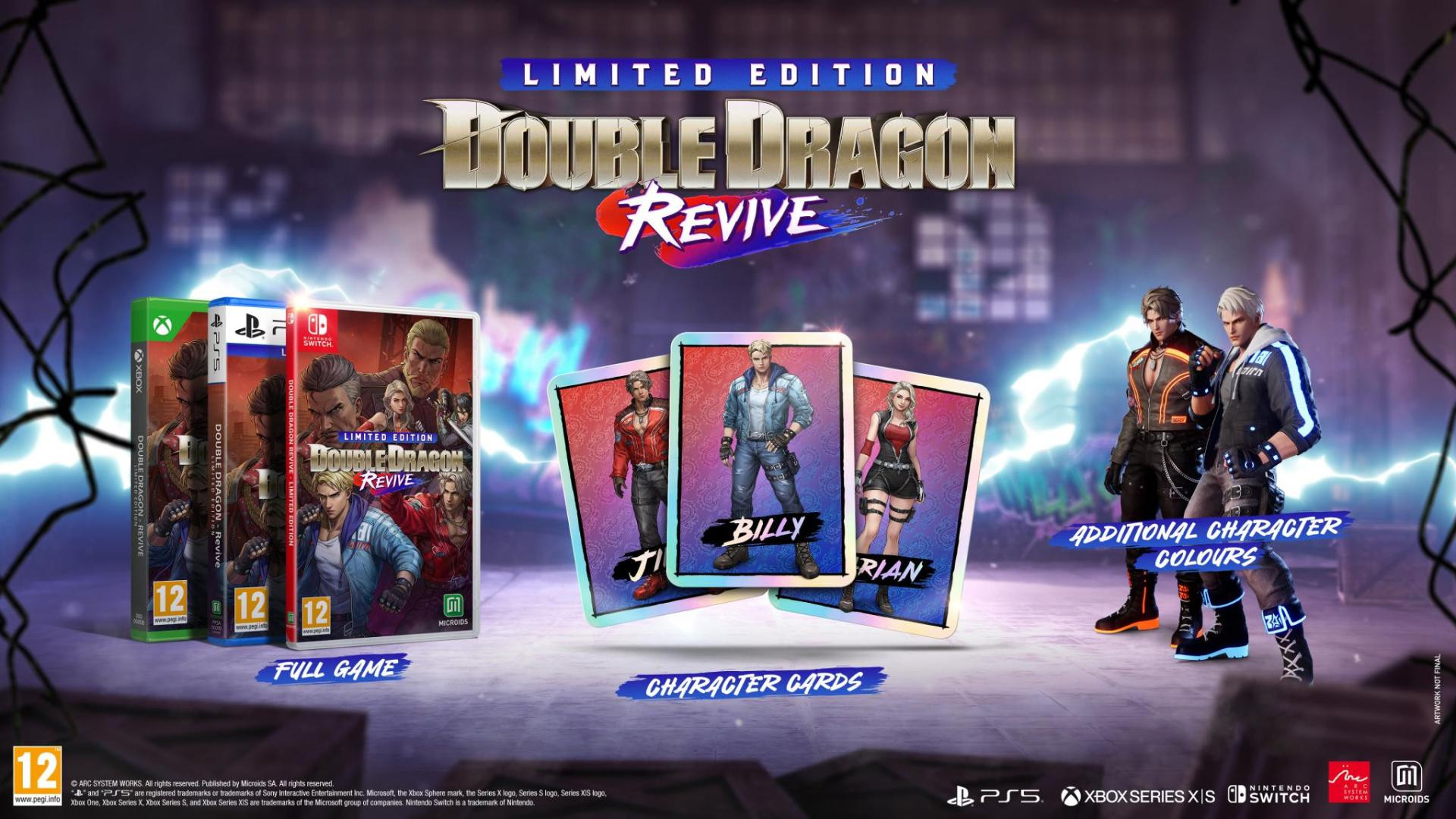 Mindscape Double Dragon Revive Limited Edition