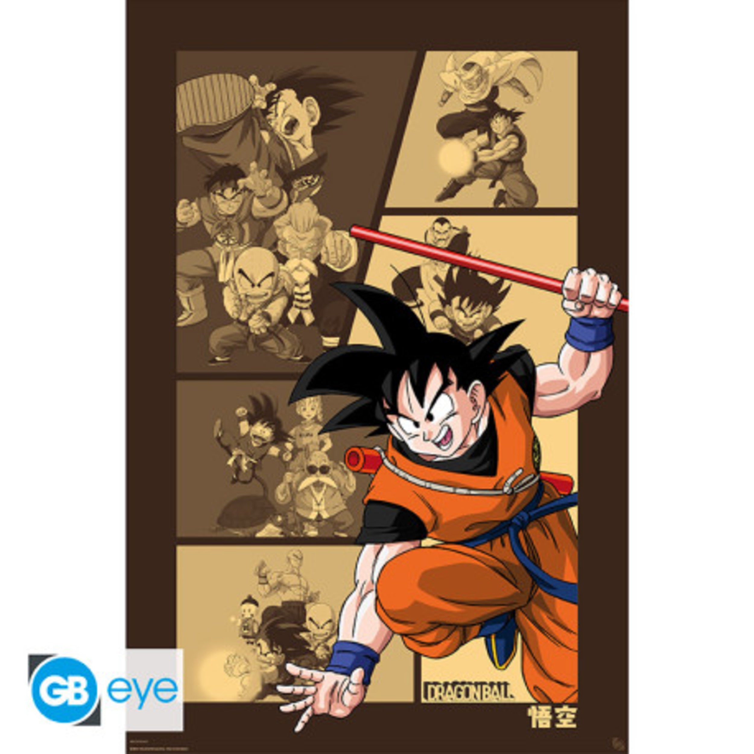 ABYstyle Poster Dragon Ball - Goku Retro 61x91,5cm