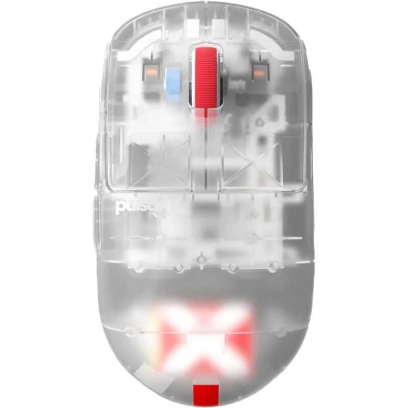 Pulsar X2H Gaming Mouse - Super Clear Edition Gaming muis