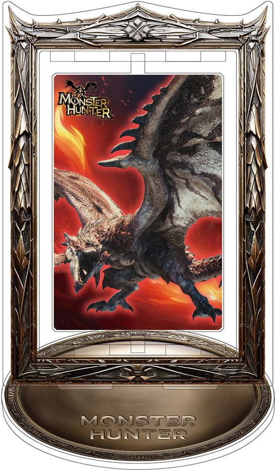 Capcom Monster Hunter Wilds Rotating Acrylic Stand - Rathalos