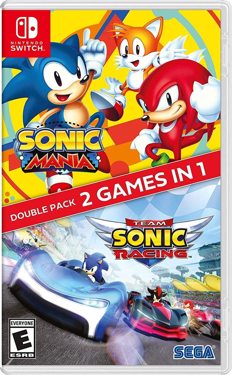SEGA Sonic Double Pack (Sonic Mania + Team Sonic Racing)