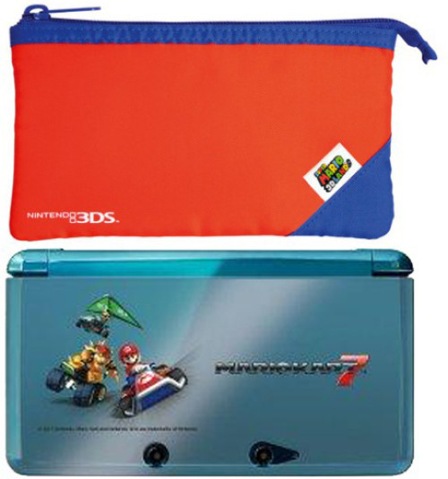 3DS Mario kart 7 Protector Case + Pouch