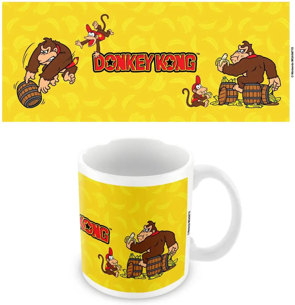Pyramid International Super Mario Mug - Banana Donkey Kong & Diddy Kong