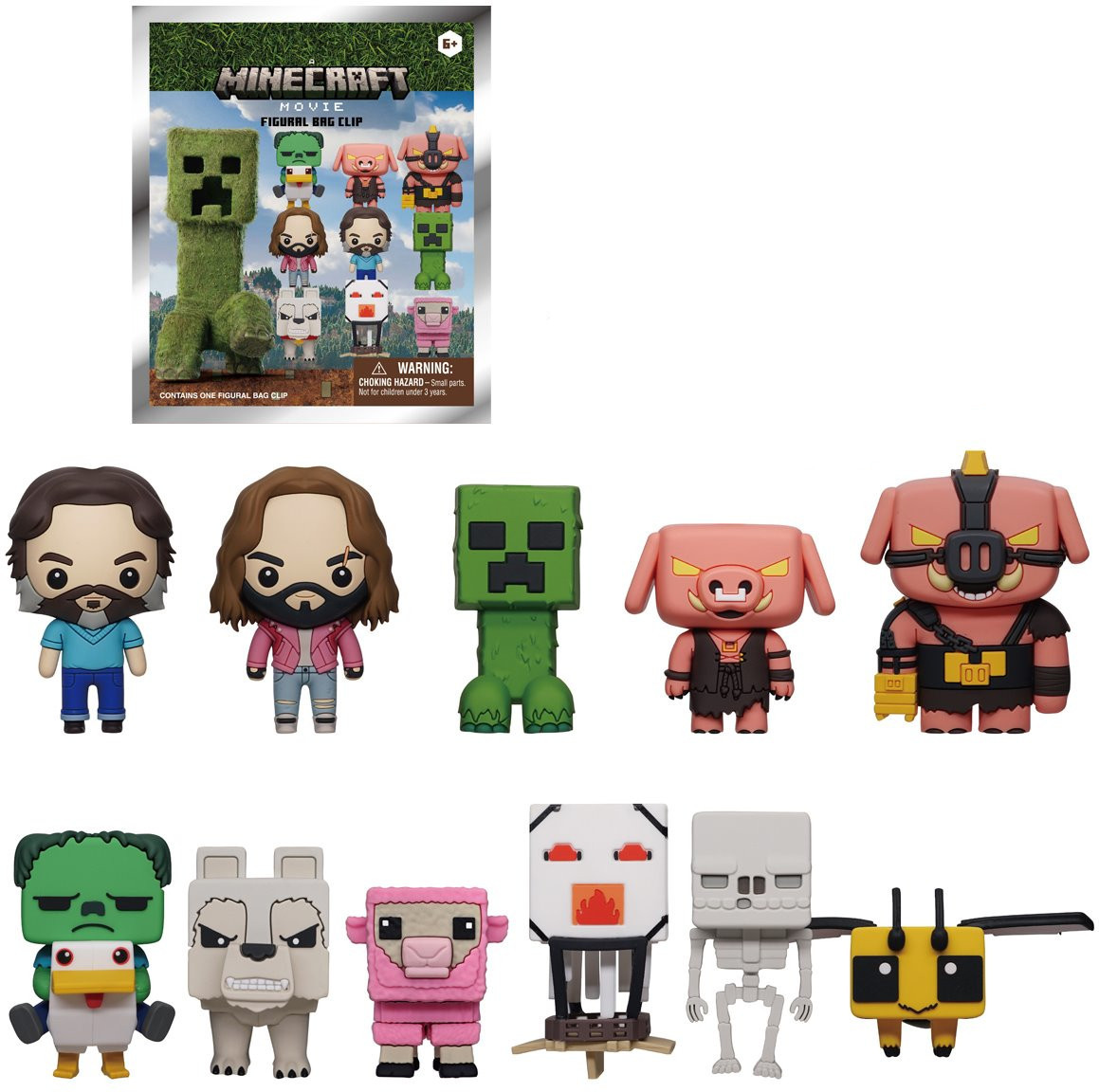 Monogram Minecraft Movie 3D Bag Clip Blind Bag - Serie 1