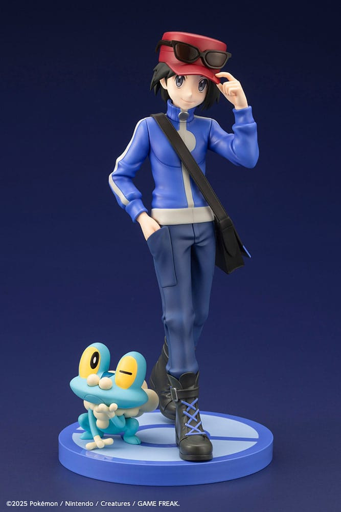 Kotobukiya Pokémon ARTFXJ Figure - Calem & Froakie