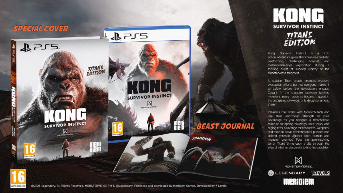Meridiem Games Kong: Survivor Instinct Titans Editions