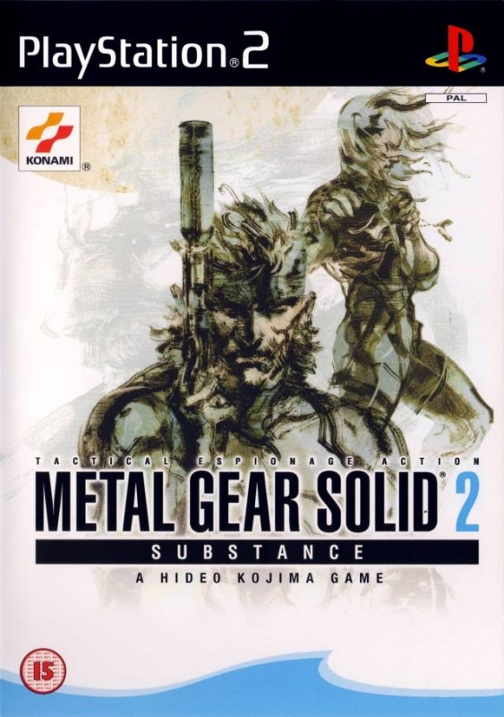 Konami Metal Gear Solid 2 Substance