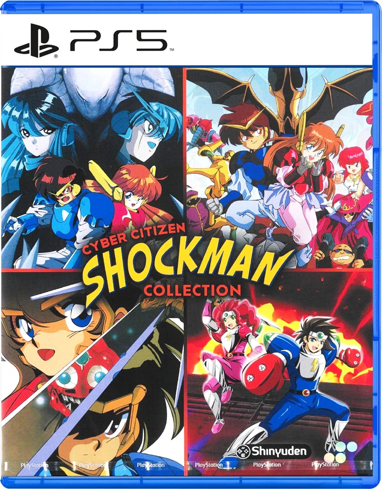 Shinyuden Cyber Citizen Shockman Collection