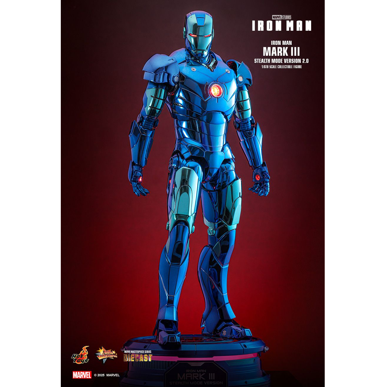 Hot Toys Iron Man Mark III Stealth Mode Version 2.0