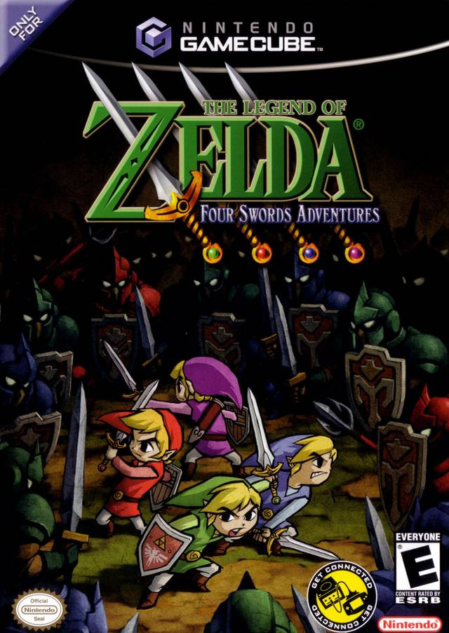 Nintendo The Legend of Zelda Four Swords Adventures (game only)