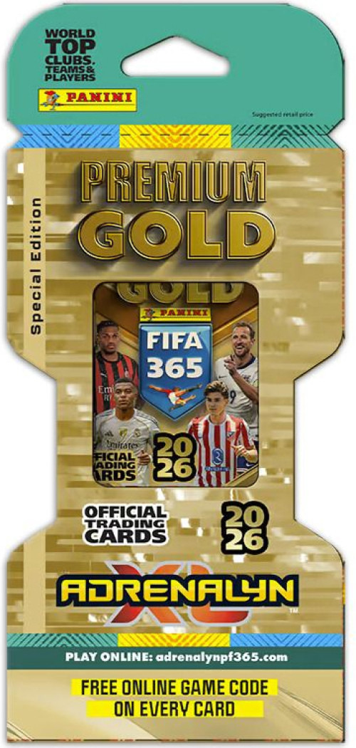 Panini Adrenalyn XL Fifa 365 TCG 25/26 Blister Premium Gold