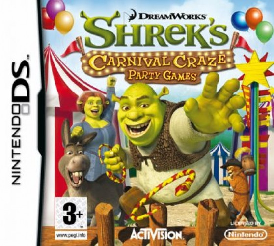 Activision Shrek Crazy Kermis Party Games
